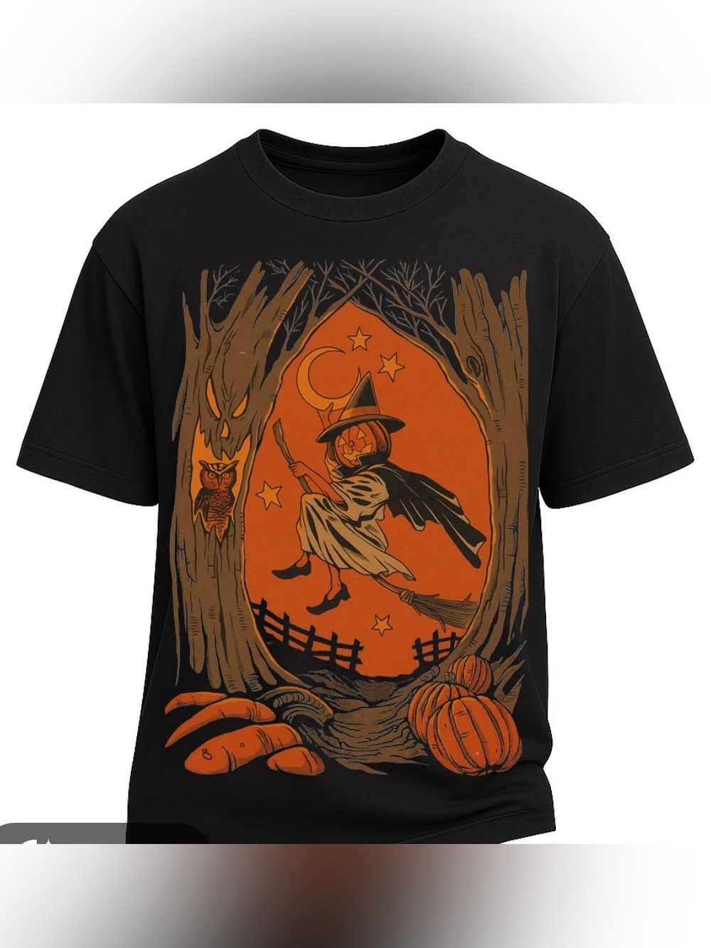 Wicked Clothes Retro Witch Graphic Tee